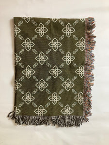 Cool S Cotton Woven Blanket Green