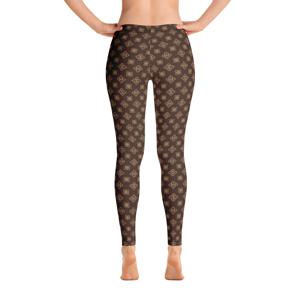 Cool S Pattern All Over Print Leggings - Style 3 Brown –  LetMeDrawYourPicture