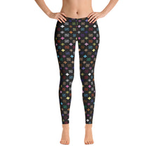 Cool S Pattern All Over Print Leggings - Style 1 Multi Color