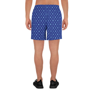 Cool S Pattern All Over Print Shorts - Style 4 Blue