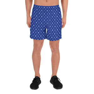 Cool S Pattern All Over Print Shorts - Style 4 Blue