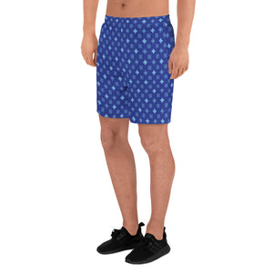 Cool S Pattern All Over Print Shorts - Style 4 Blue