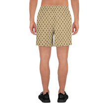 Cool S Pattern All Over Print Shorts - Style 2 Tan