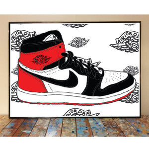 Air Jordan 1 Art Print