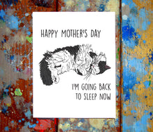 Cat Father's Day Greeting Card