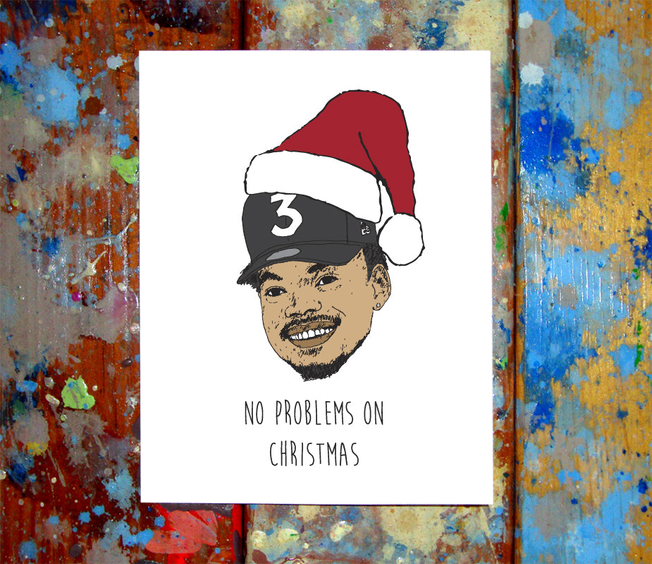 Chance The Rapper Merry Christmas Card