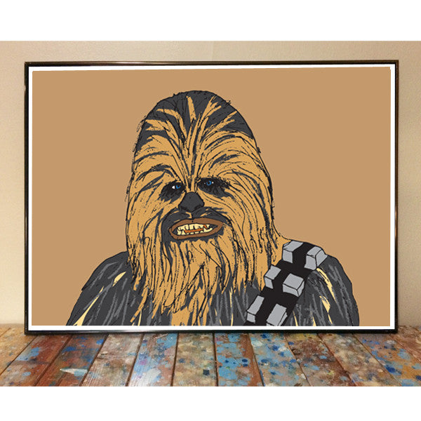 Chewbacca Art Print