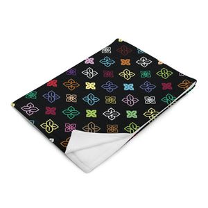 Cool S Pattern Throw Blanket - Style 1 Multi Color
