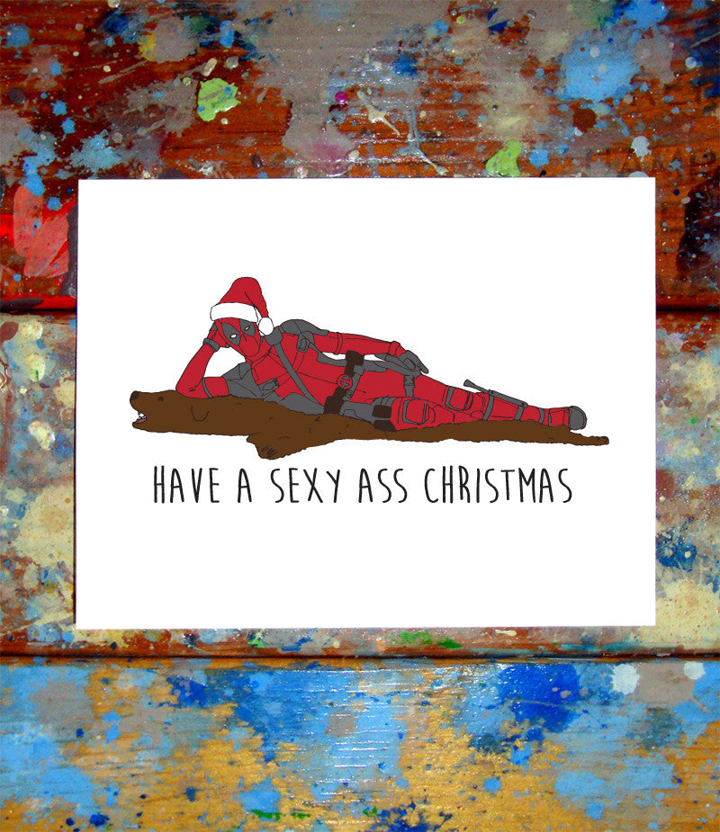 Deadpool Christmas Card
