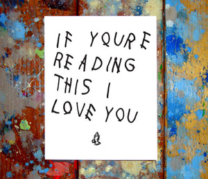 Drake If You're Reading This I Love You Card