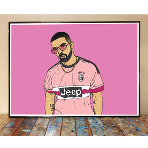 Drake Juventus Jersey Print