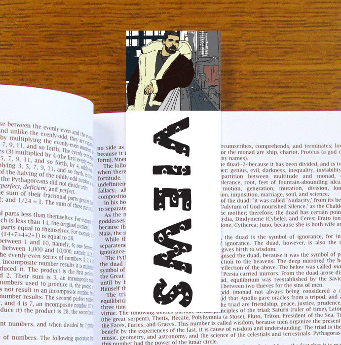 Drake Views Bookmark