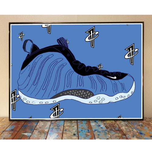 Nike Foamposite Art Print