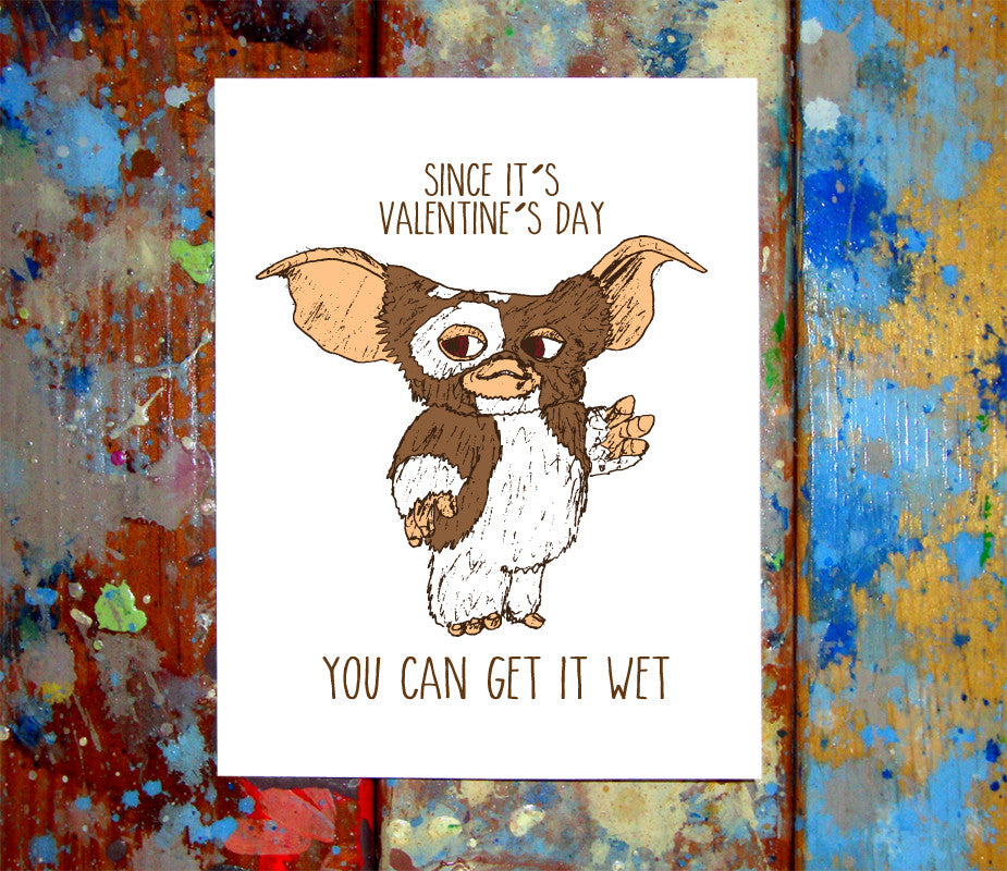 Gizmo Valentine Card