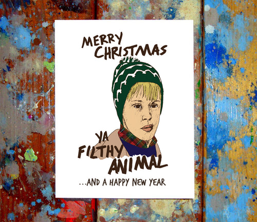 Home Alone Merry Christmas Card