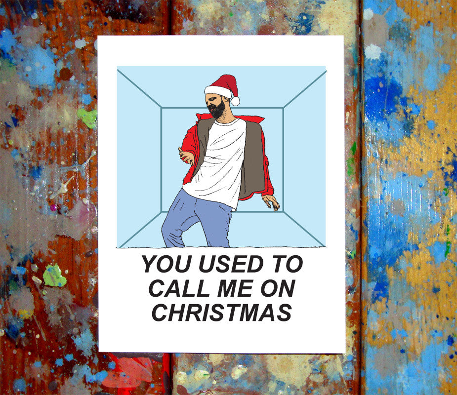 Drake Hotline Bling Christmas Card