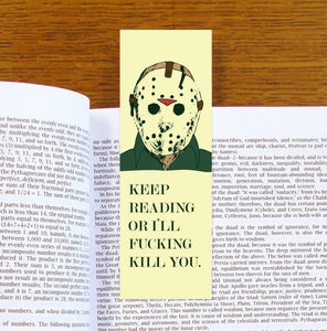 Jason Friday The 13th Bookmark