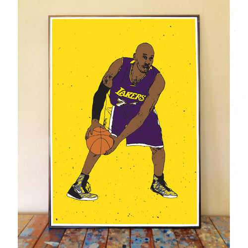 Kobe Bryant Art Print