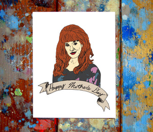 Peggy Bundy Mother's Day Greeting Card
