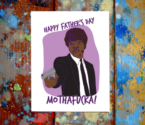 Samuel L Jackson Father's Day Greeting Card