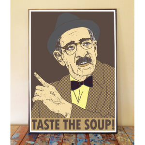 Taste The Soup Art Print