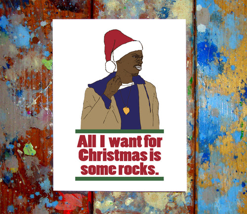 Tyrone Biggums Merry Christmas Card