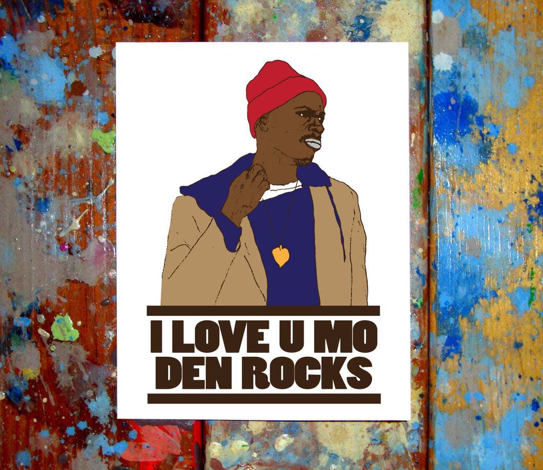 Tyrone Biggums I Love You Card