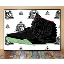 Nike Yeezy 2 Art Print